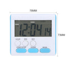 Multi-function Electric LCD Digital Kitchen Timer Alarm Count Clock(Blue)