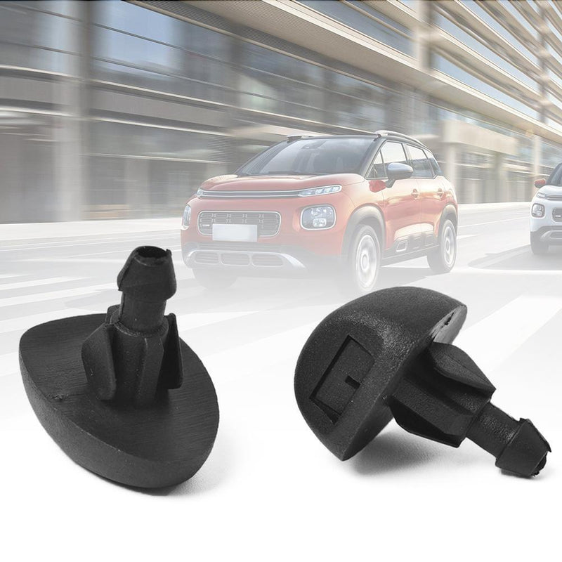 1 Pair Front Windscreen Washer Jet Nozzles 6438V8 for Citroen C3 Peugeot 106