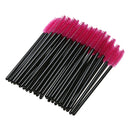 50PCS Disposable Eyelash Brush Mascara Wands Applicator Spoolers Makeup(2) Newly