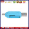 Mini TF/SD Card Reader with USB/Micro USB Port OTG Function for Smart Phone