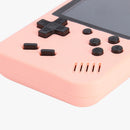 Pocket Handheld Game Console Gamepad 500 Video Games Player Gift (Pink) Newly