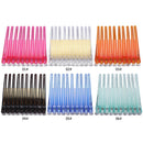 50pcs Hair Care Clips Stainless Steel Hairdressing Sectioning Clamp (Green)