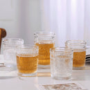 Single Layer Nordic Drinkware Clear Glass Cup Drinking Cup Sunflower Glass Cup