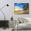 Painting By Numbers Kit DIY Beach Sunrise Canvas Oil Art Picture Home Decor