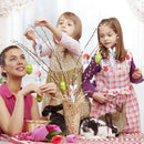 Bunny Gnome Spring Easter Swidish Tomte Dwarf Hanging Ornament 10 Pcs (3)