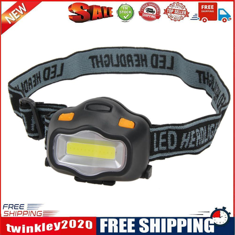 12 COB Led Headlight Fishing Camping Riding Outdoor Lighting Head Lamp