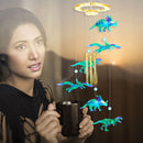 Epoxy Silicone Mold Set Dinosaur Wind Chime Mold Craft Supplies Decor (B)
