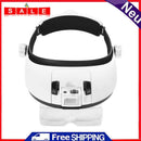 Magnifying Glasses Reading 1.0X 1.5X 2.0X 2.5X 3.5X LED Head Magnifier