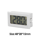 Fridge LCD Digital Thermometer Freezer Temperature Sensor Meter (White)