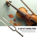 Tunable440Hz A Tone Steel Tuning Fork Violin Guitar Instrument Tuner T4I2