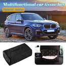 PU Leather Car Tissue Box Towel Napkin Papers Container Holder Auto Accessories