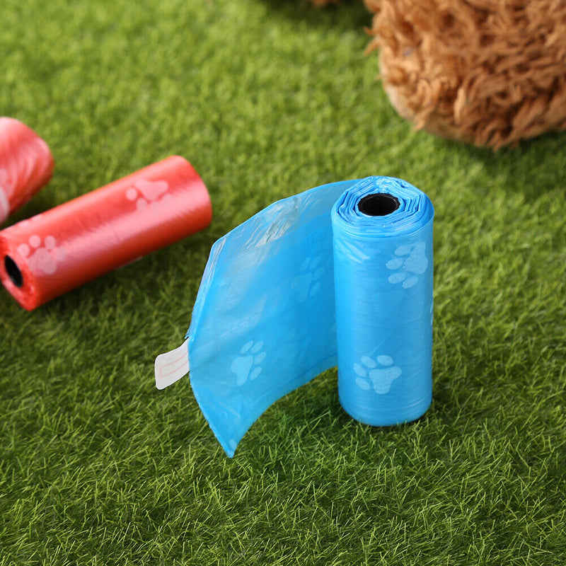 Pet Dog Waste Bags Dispenser Collector Holder Clean Puppy Poop Bag Outdoor Newly