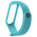 ALLOYSEED Colorful 220mm Silicone Wriststrap Strap Replacement for Miband 3 Band Inte
