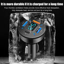 3 USB+PD Car Charger 66W Quick Charge 4-Port Fast Charging Phone Charger~