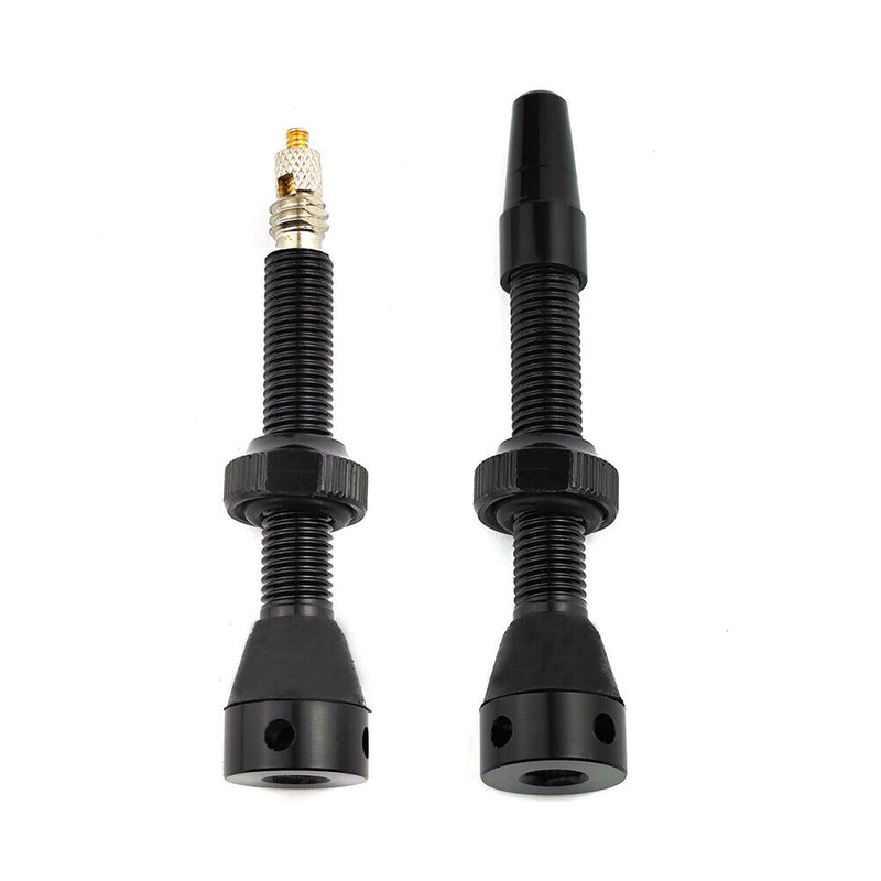 2pcs Bicycle Tubeless Rim Presta Valves 44/60mm Nipple for MTB Mountain Bike