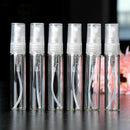 5pcs/Lot 5ml Glass Empty Refillable Pump Spray Bottle Perfume Travel U0M6
