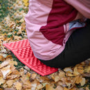 Outdoor Camping Mat Cushion Folding Portable Picnic Seat Pad (Red Black) Newly