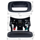 Auto Tool Car Door Handle Tailgate Door Knob Tailgate Handle Handle Frame