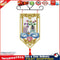 Christmas Banner Pendant 14CT 2 Strands DIY Cross Stitch Kit Decor (008) Newly