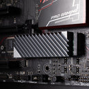 SSD Hard Disk Heat Sink Aluminum Heat Dissipation Fin with Thermal Pad for PC