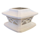 Garden Solar Post Light LED Outdoor Fence Gate Pillar Head Courtyard Lamp