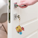 Cartoon Diamond Painting Keychain DIY Luminous Key Ring Pendant (DSK026) Newly