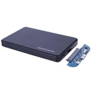 2.5in USB 3.0 SATA Hd Box HDD Hard Drive External Enclosure Case(Black)