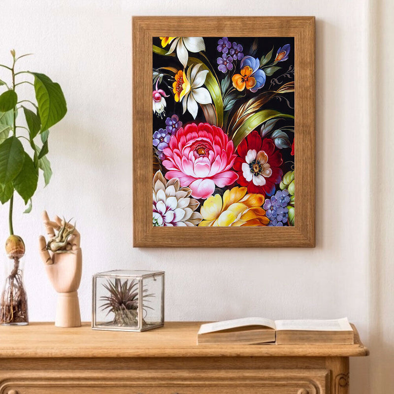 Paint By Numbers for Kids Adults Beginner Flower Home Wall Bedroom Decoration