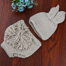 Newborn Baby Sweater Suits Kids Wool Knit Costume Photograph Props (0-2M