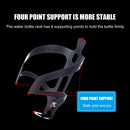 Aluminum Alloy Bicycle Water Bottle Holder Mountain Bike Kettle Cage Black Newly