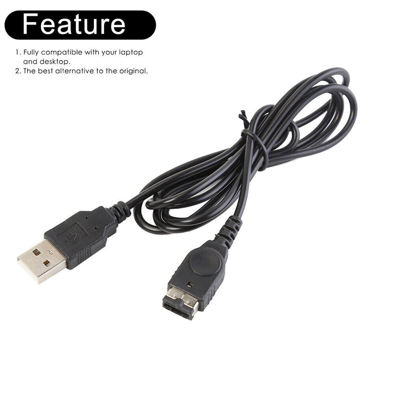 1.2m/3.9ft USB Charging Advance Line Cord Cable for SP/GBA/GameBoy/NS/DS Newly