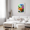 5D DIY Diamond Painting Kits Full Round Drill Sleepy Fox Mosaic Wall Art Picture