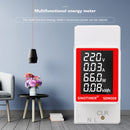 SDM008 50V-300V Wattmeter kWh Voltage Current Power Consumption Energy Meter