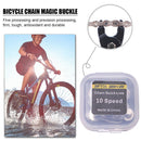 5 Pairs MTB Chain Link Connector Set Bicycle Chain Joint Buckle (10 Speed) Newly