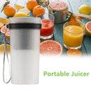 Portable Blender Wireless Juicer USB Small Lemon Orange Fruit Cup (Grey) Newly