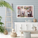 Bathtub Abstract 5D DIY Full Diamond Square Rhinestone for Room Decoration