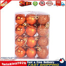 24pcs/box Christmas Balls 3cm Hanging Shopping Mall Ceiling Ornament (B) Newly
