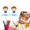 Emotional Words Mood Flash Cards For Kids English Educational Learning 2021 N5S7