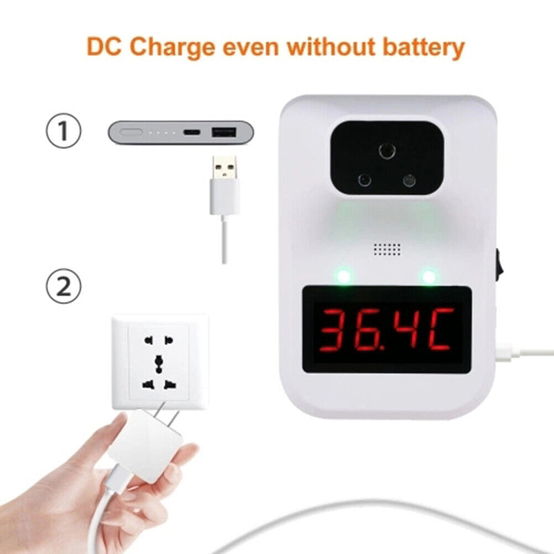 Practical Digital Wall Mounted Thermometer Infrared Temperature Sensor Meter