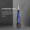 Anti-slip Handle Big Torque Electric Screwdriver USB Charging Drill (Blue) Newly