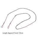Black Archery Accessories 57'' Length Replacement Bowstring Long Bow 12 Strand