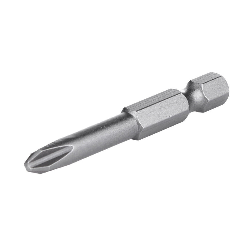 12pcs 50mm 1/4 Inch Hex Shank Magnetic Phillips Cross Screwdriver Bits