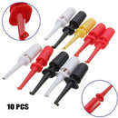 Round Shape Test Probe Multimeter Lead Wire Electronic Testing Hook Clip