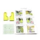 Seam Guide Positioning Plate Template Locators for DIY Sewing Tailor Craft
