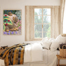 Hedgehog Family Oil Paint By Numbers Kit DIY Drawing for Adults Home Decora