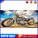 Motorcycle Oil Paint By Numbers DIY Handpainted on Canvas Wall Art Picture