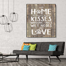 5D DIY Diamond Painting Mosaic Cross Stitch Home Decor (LG024 HOME KISSES)