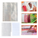 Diamond Painting Storage Book Kits Accessories (Loose Leaf+Stickers) Newly