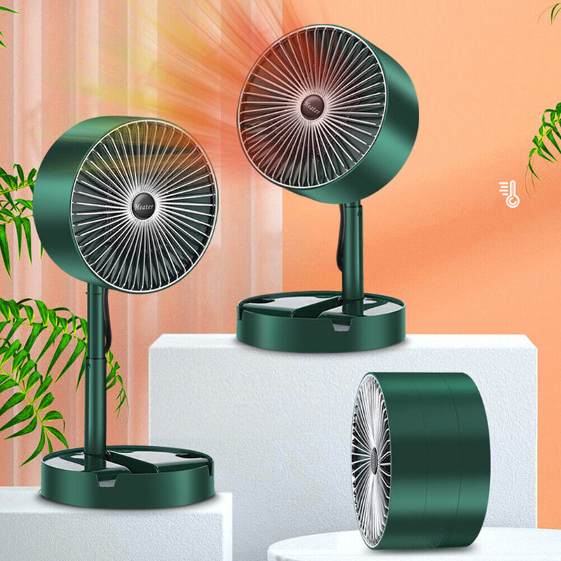 1000W Winter Warm Telescopic Electric Heater Fan Portable Folding Heater