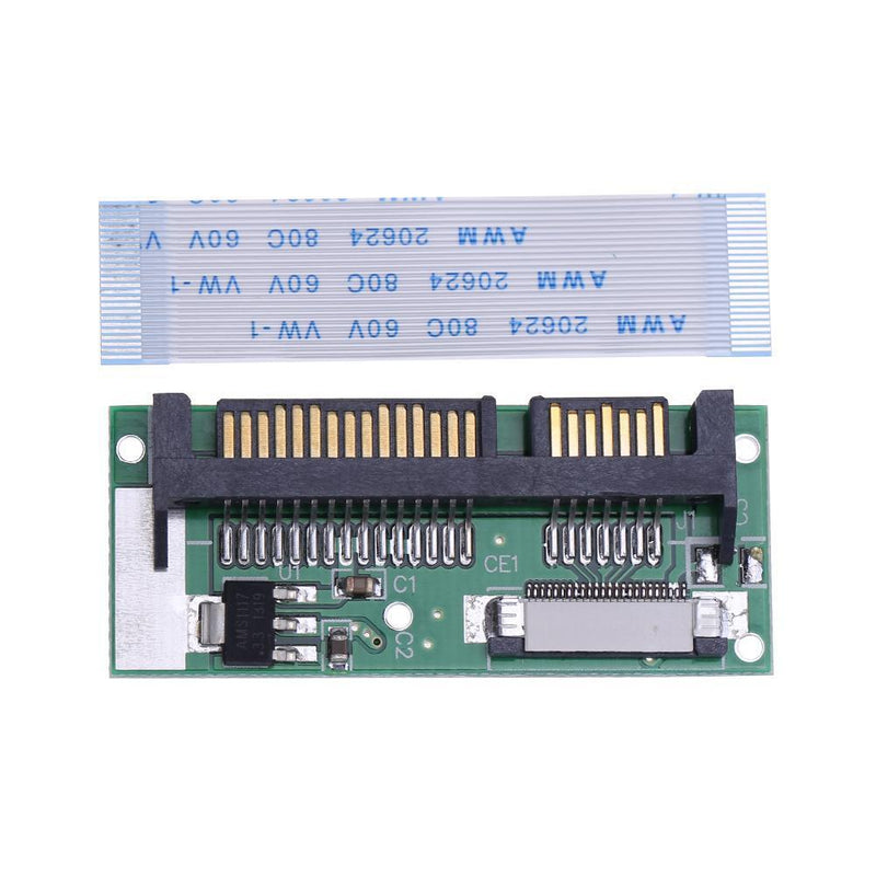1.8inch LIF to 2.5inch SATA 24Pin ZIF to 22Pin SATA Converter Adapter Card